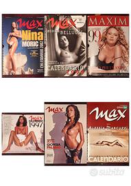 calendari glamour anni 90-2000