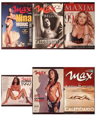 calendari glamour anni 90-2000