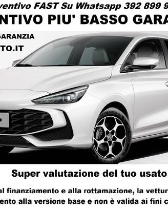 Mg MG3 comfort hybrid, nuova!