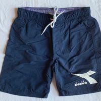 Stock due costumi boxer bambino 12 anni Diadora