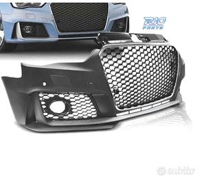 PARAURTI ANTERIORE AUDI A3 8V 12 16 LOOK RS3 CROMO