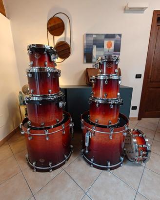 TAMA Starclassic Maple - Dark Cherry Fade