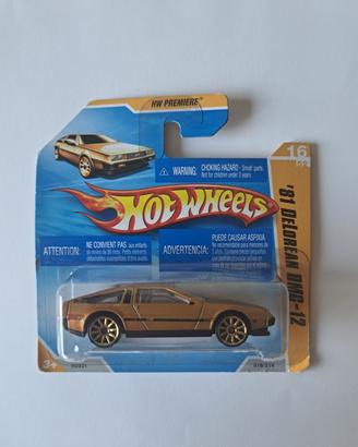 Hot Wheels - Delorean DMC-12 Oro