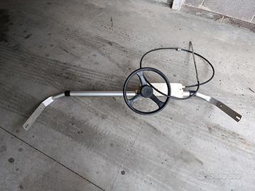 volante con staffa per gommone