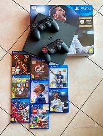 PlayStation4 (PS4) Slim 1TB+ 2 Controller