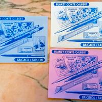 SET DI 3 BLANZY-CONTE-GILBERT PUBBLICITA' ANNI '50