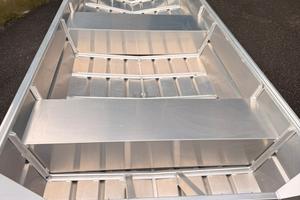 Barca bass boat in alluminio pesca