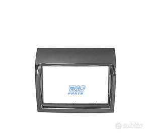 CORNICE NERA LUCIDA RADIO 2-DIN PER CITROEN JUMPER