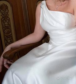 Abito da sposa monospalla - Pignatelli