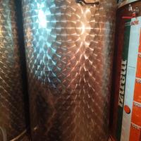 Fusto acciaio inox 18/1 per alimenti da 300 litri