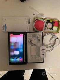 Iphone 11 PRO 256gb silver, batteria nuova