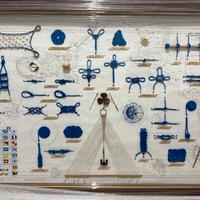 Quadro con nodi marinari