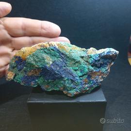 minerale Malachite, azzurrite. Marocco 