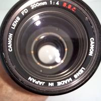 CANON FD 200MM 1:4 SSC
