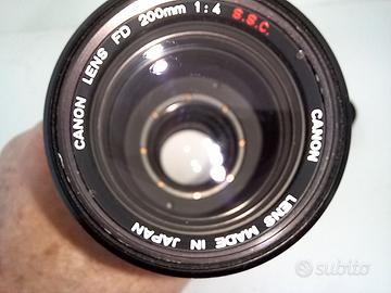 CANON FD 200MM 1:4 SSC