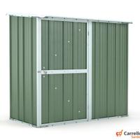 Box casetta giardino Acciaio 174x100 verde