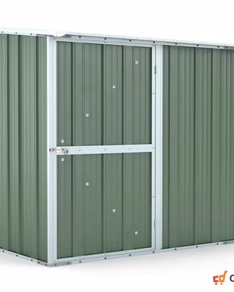 Box casetta giardino Acciaio 174x100 verde