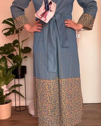 Abito Cappotto Vintage Stile Provenzale  Floreale