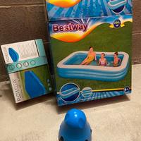 Bestway 54009-4 piscina gonfiabile + telo + ufo