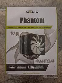 Dissipatore cpu ad aria doppia torre GELID PHANTOM