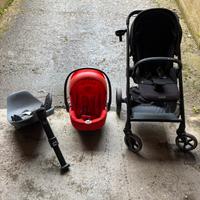 Ovetto, passeggino e base isofix cybex