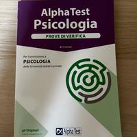 Libro Alpha test prove di verifica psicologia