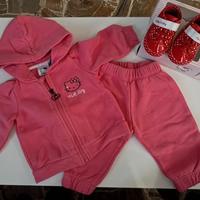 Completo Hello Kitty - Tuta + scarpine