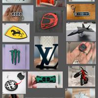 catlogo gadget stampati in 3d