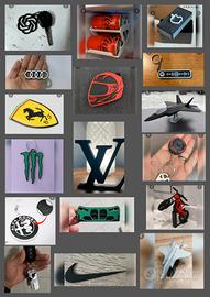 catlogo gadget stampati in 3d