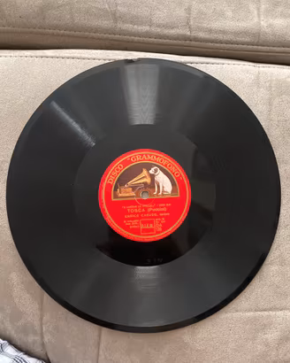 Disco in vinile 78 giri La voce del padrone
