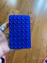 Supporto Smartphone Blu con Ventose - Nuovo