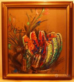 Dipinto su tela del maestro Oscar Marziali