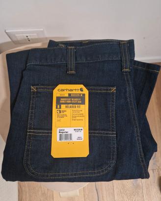Carhartt jeans uomo blu nuovi