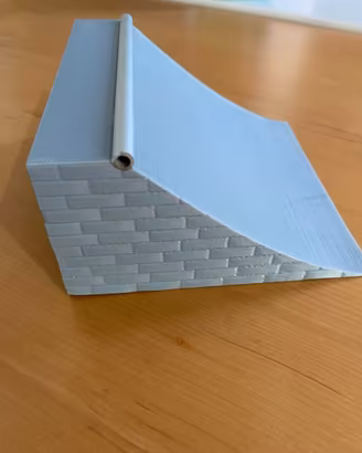 Rampa Quarter Pipe Fingerboard in ABS