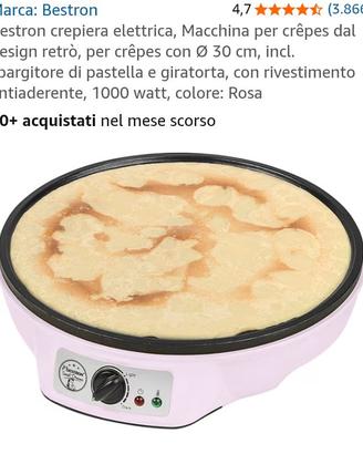 piastra per crepes o piadine 