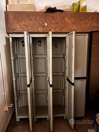 Armadietti in plastica