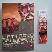 Manga L' Attacco dei Giganti Colossal Edition 1