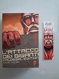 Manga L' Attacco dei Giganti Colossal Edition 1