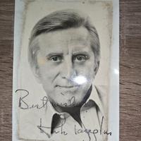 Autografo Kirk Douglas
