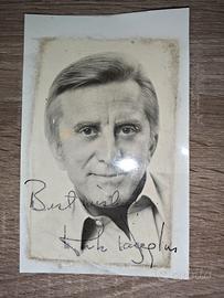 Autografo Kirk Douglas