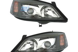FARI XENON PER OPEL ASTRA G 97-04 FONDO NERO