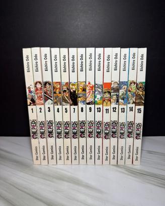 Manga One piece 1-15 new edition💕📚