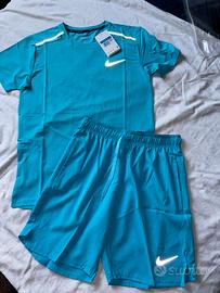 Completo Nike Running azzurro Dri-FIT