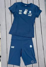 Set T-shirt pantaloncino Nazionale Italia EA7