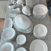 Servizio piatti  Vecchia Ginori bianco