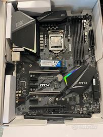 INTEL I5 +SCHEDA MADRE MSI + SSD500gb + RAM 32GB