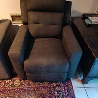 Poltrona  recliner elettrico, come nuova