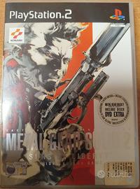 VIDEOGIOCO PS2 METAL GEAR SOLID 2 SONS OF LIBERTY