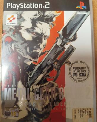 VIDEOGIOCO PS2 METAL GEAR SOLID 2 SONS OF LIBERTY