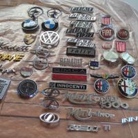 stemmi loghi e scritte  auto d'epoca varie marche